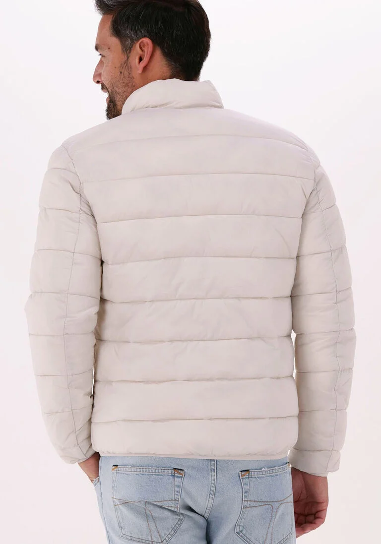 LYLE & SCOTT creme lyle & scott gewatteerde jas light weight padded jacket