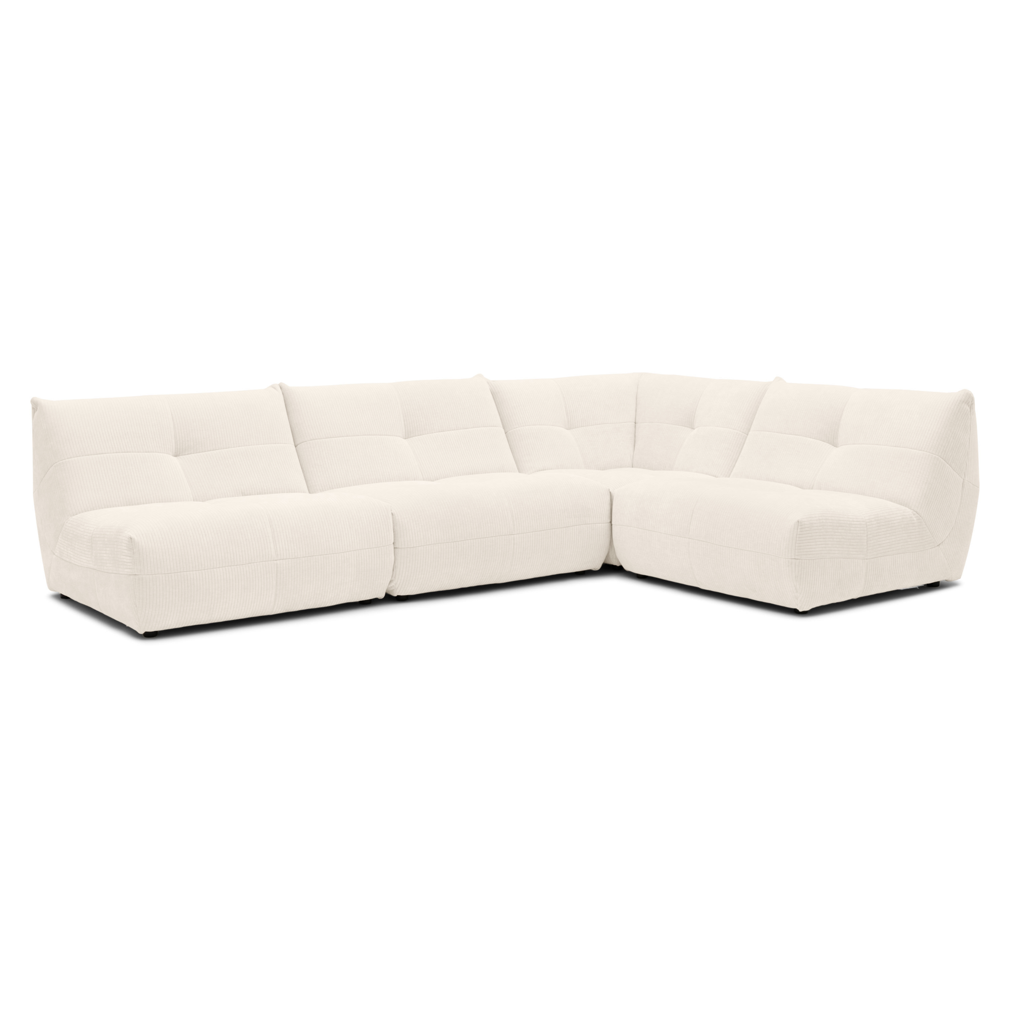 Hoekbank Flynn racer cream