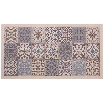 Tapis vinyle carreaux de ciment