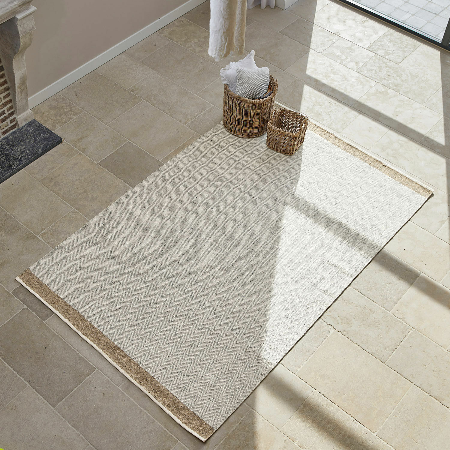 Teppich Dalilah 200x300 cm | creme/braun