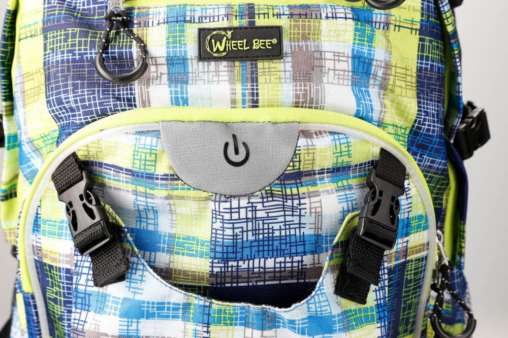 Wheel Bee BACKPACK Generation Z, Design blue/green/white