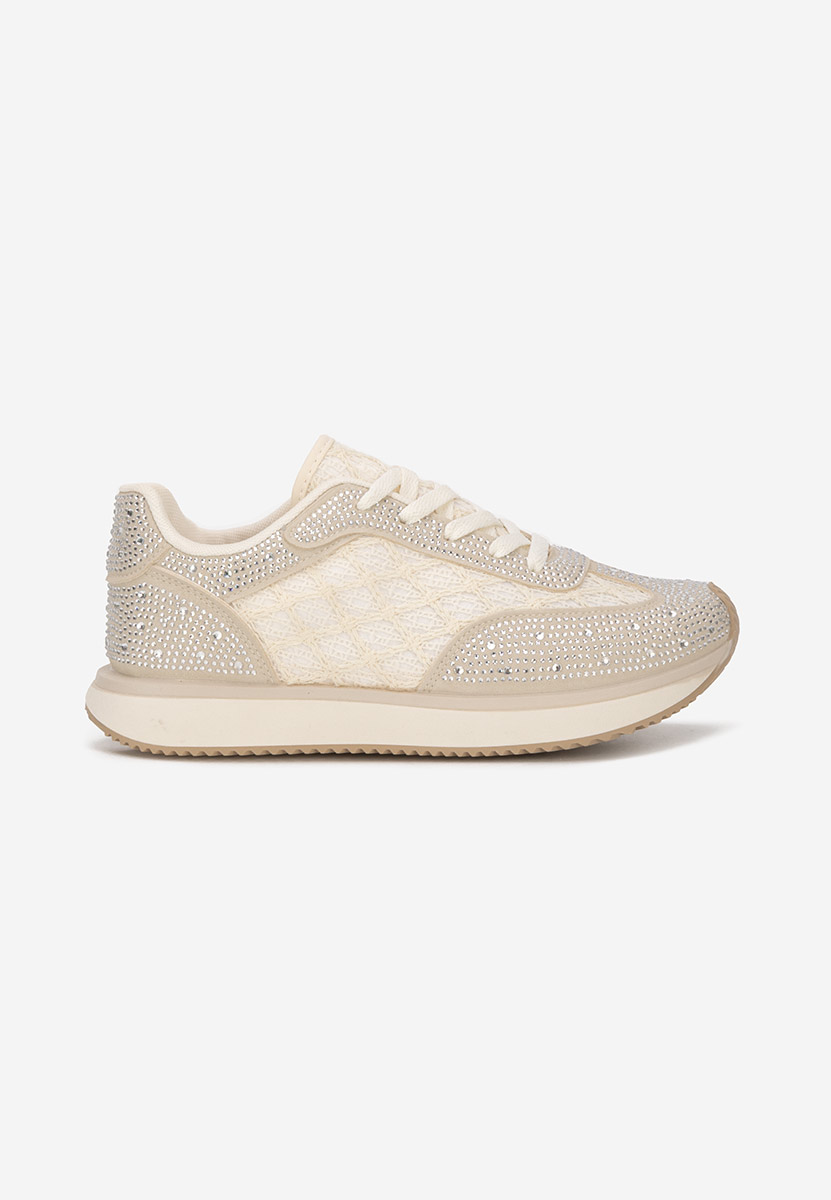 Baskets pour femme beige Zarania