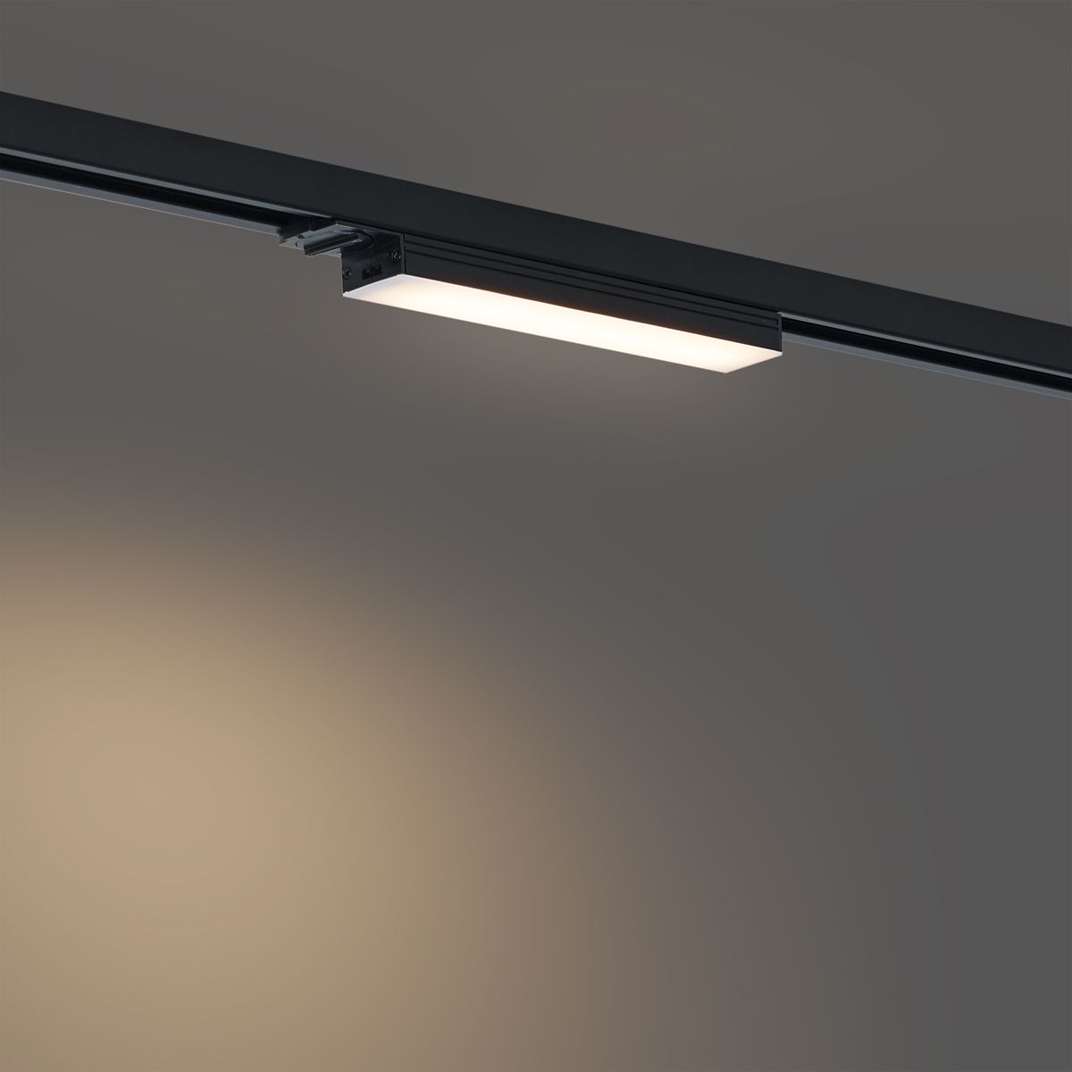 Moderne plafondlamp zwart voor railsysteem 1-fase 5W 400 lm 2700-4000K - Iconic Tsiri