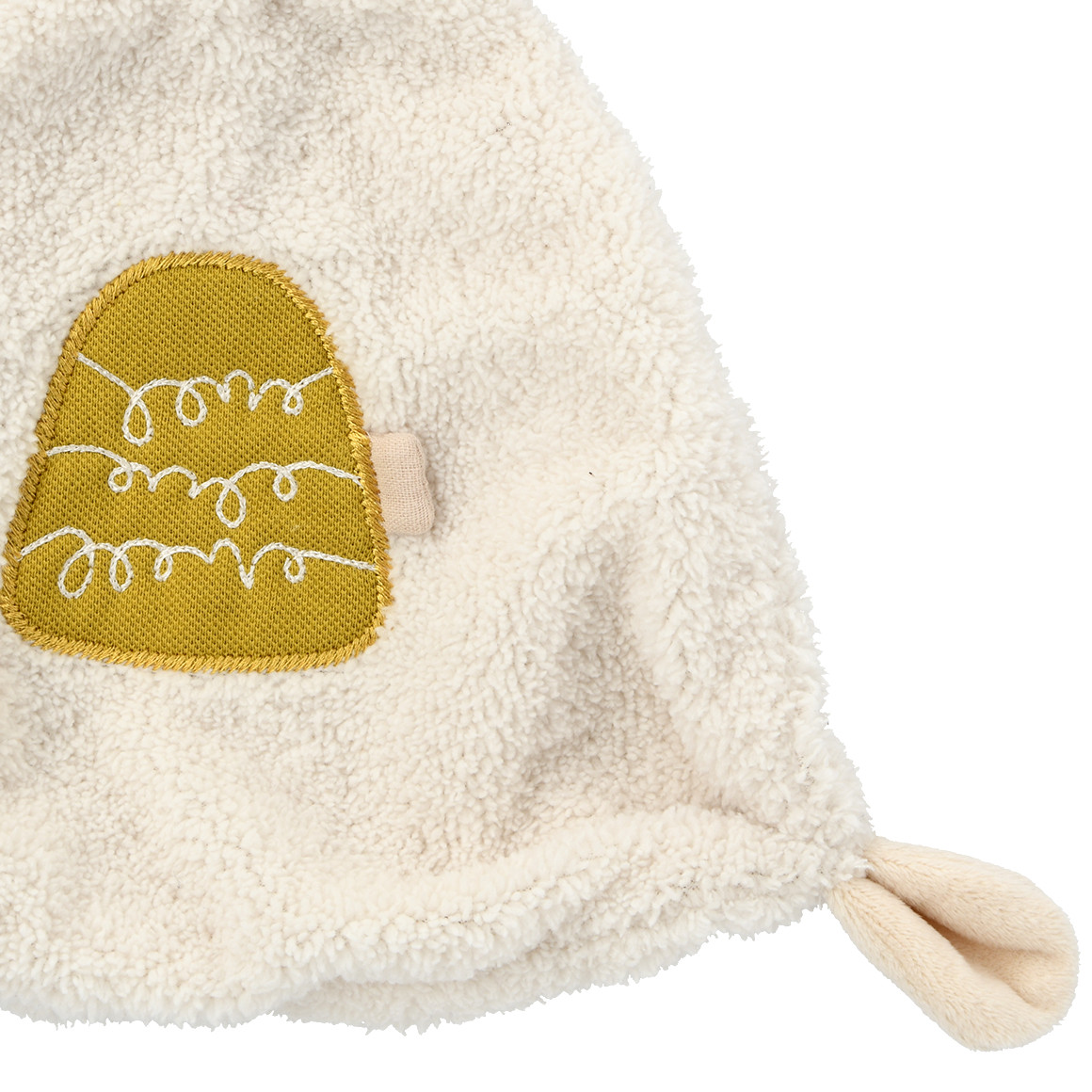 Topomini Baby Schmusetuch im Schaf-Design weiss