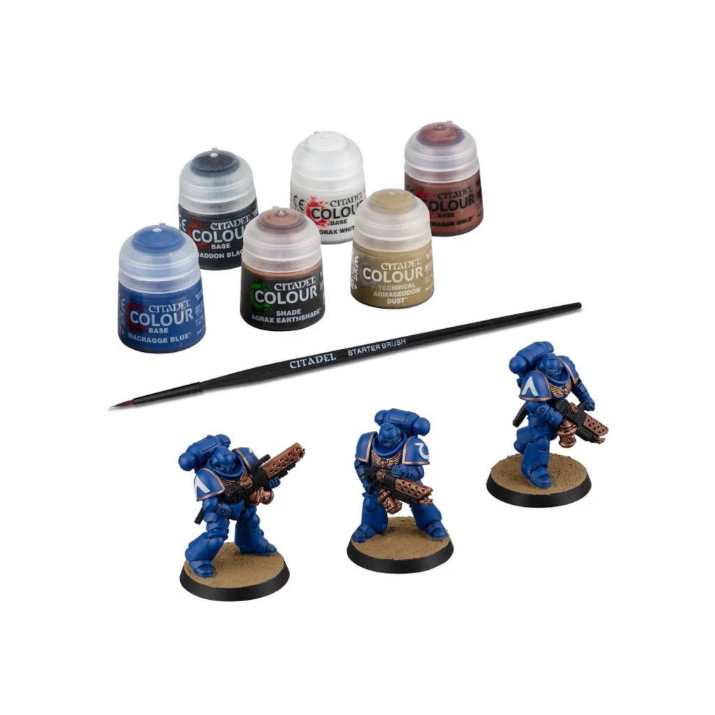 Warhammer 40K : Infernus Marines + Paints