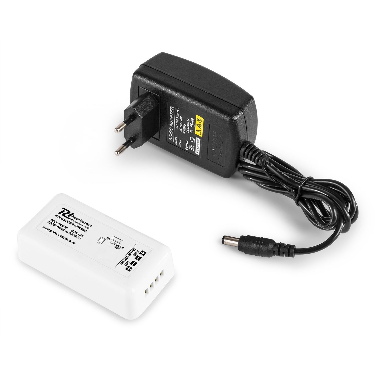 Power Dynamics BT10 Bluetooth audio versterker