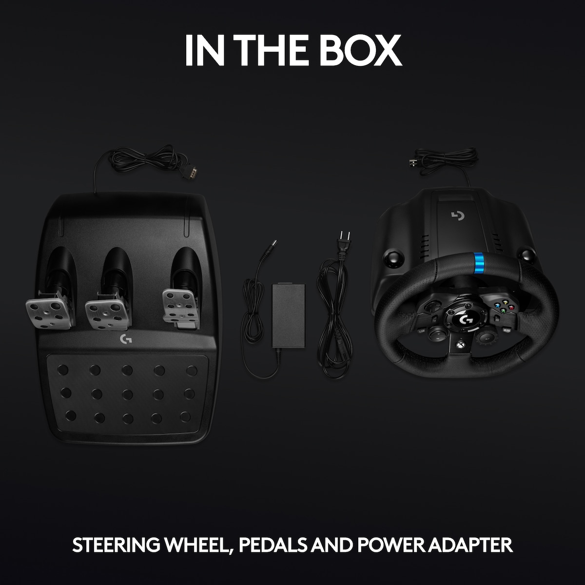 Logitech G923 Xbox racingratt og pedaler
