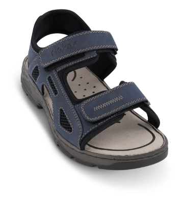 Rieker Herresandal Blå 26761-14