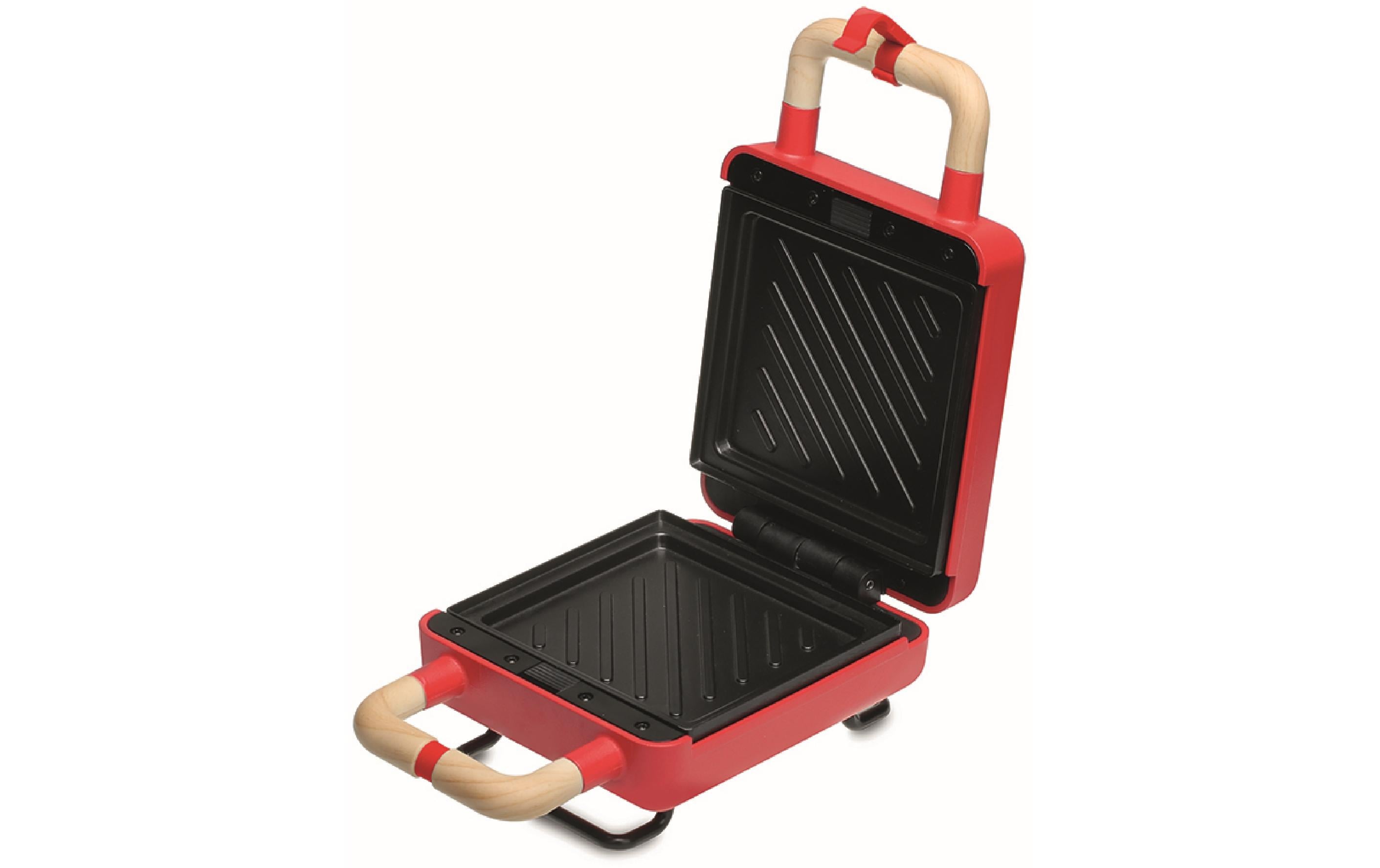 Waffeleisen RotWaffeleisen mit Sandwichmaker