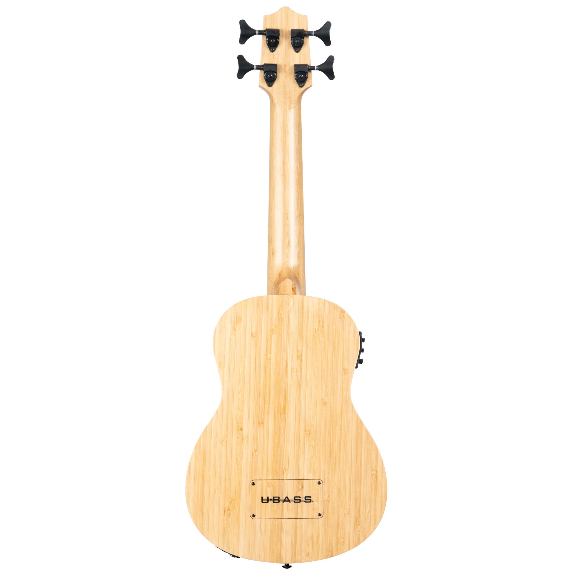 Kala U-Bass Bamboo Fretted bas ukelele met gigbag