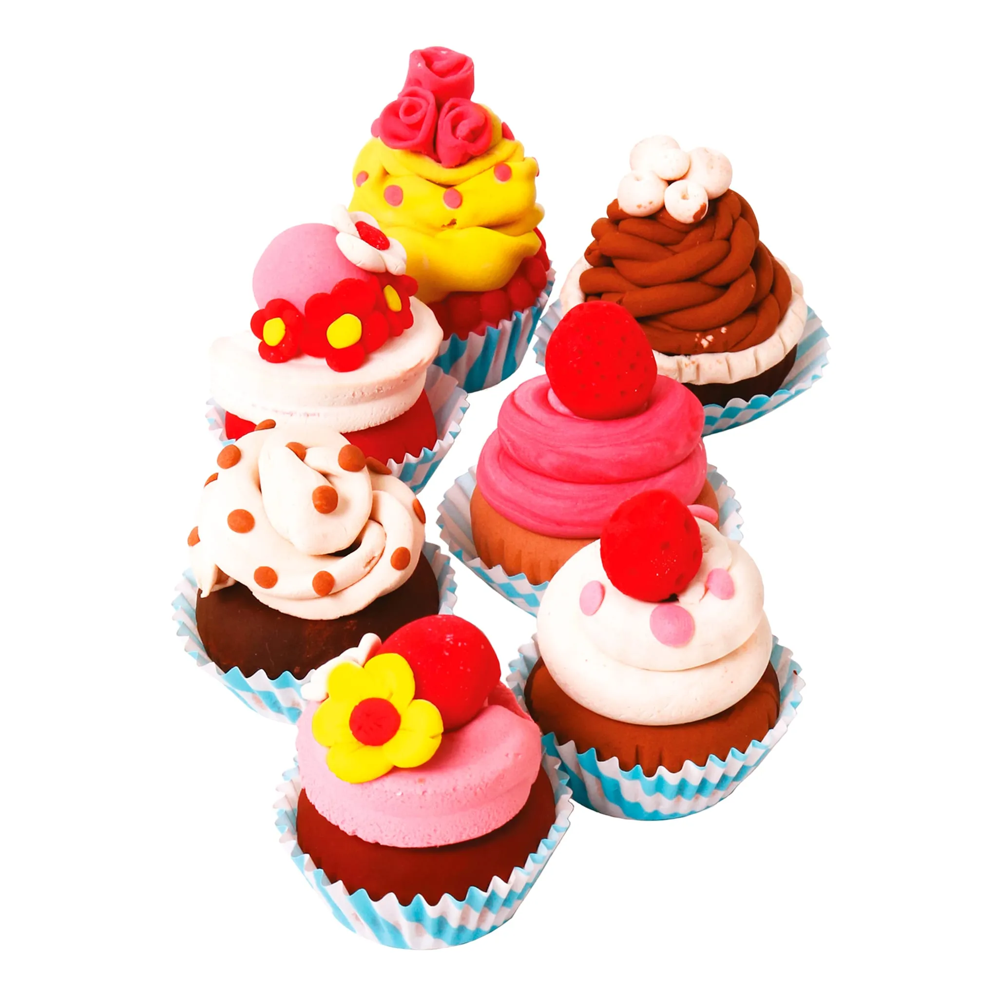 Tutti Frutti Ensemble Pâtes à Modeler - Petits Gâteaux