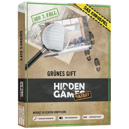 Pegasus Spiele Hidden Games Tatort Grünes Gift