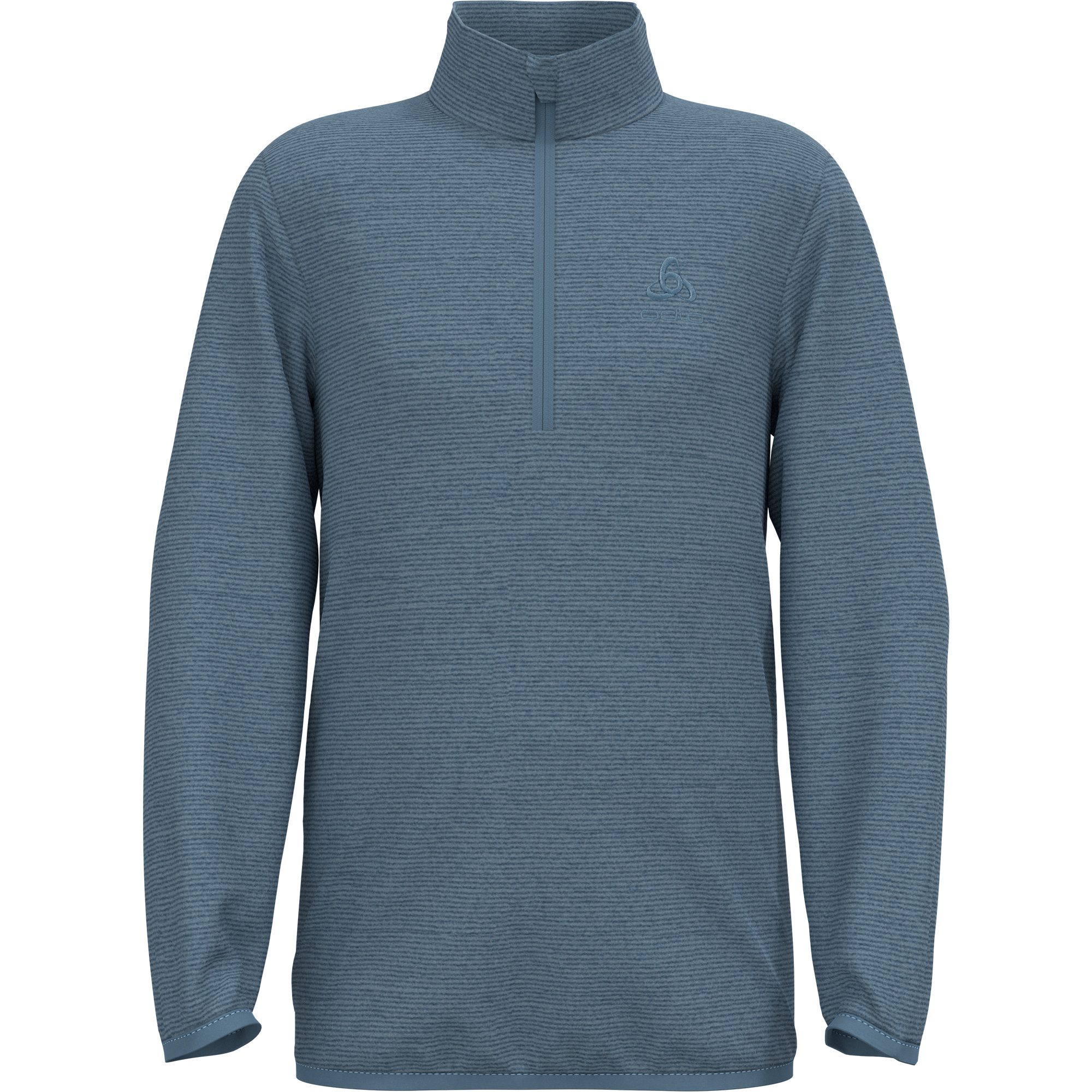 Odlo Roy Stripe 1/2 Zip Midlayer Kinder provincial blue