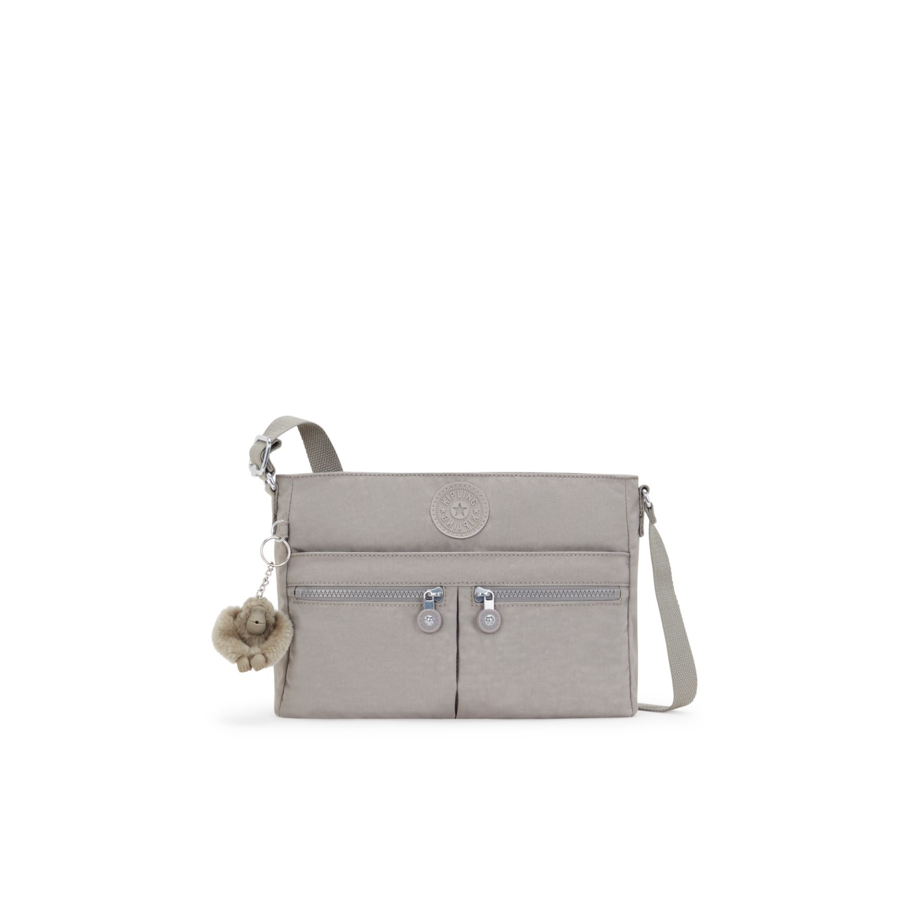 NEW ANGIE Small Crossbody - Grey Gris