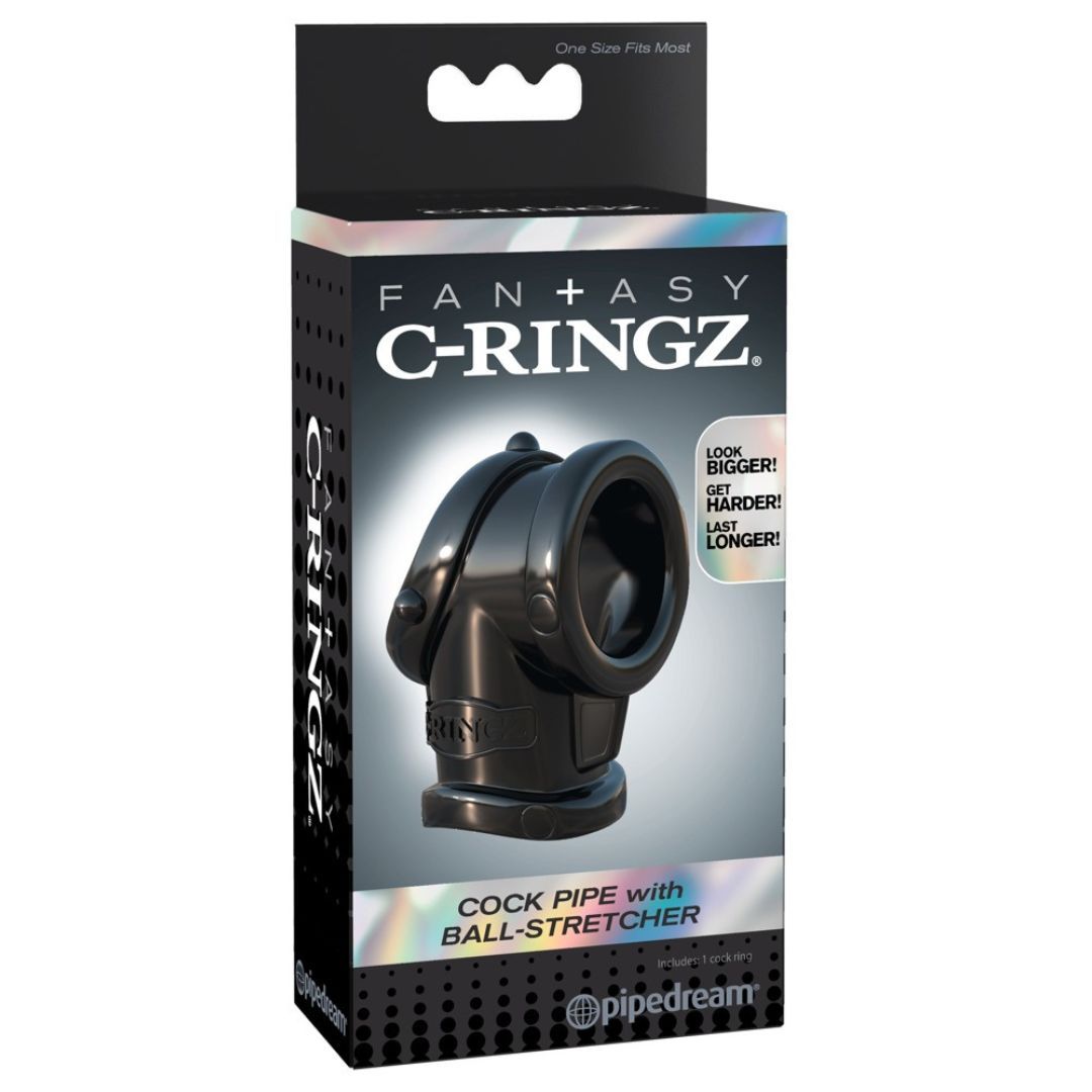 Penisring mit Hodenring | Angenehm elastisch | Fantasy C-Ringz