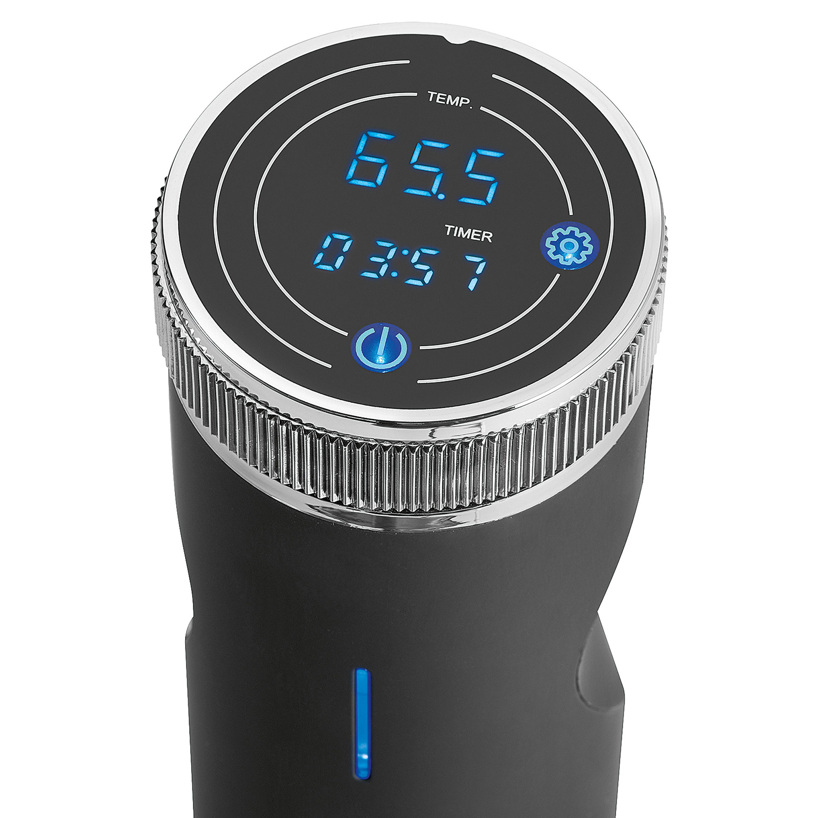 PROFICOOK Sous Vide Stick - Edelstahl-schwarz - punktgenaues Garen