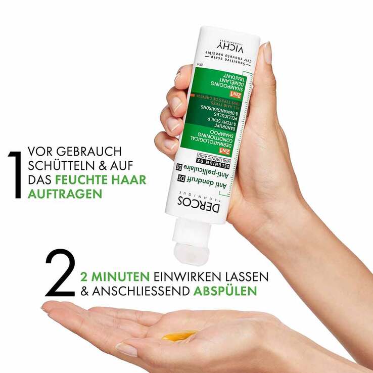 Vichy Dercos Anti-Schuppen 2in1 Shampoo und Conditioner, 200 ml