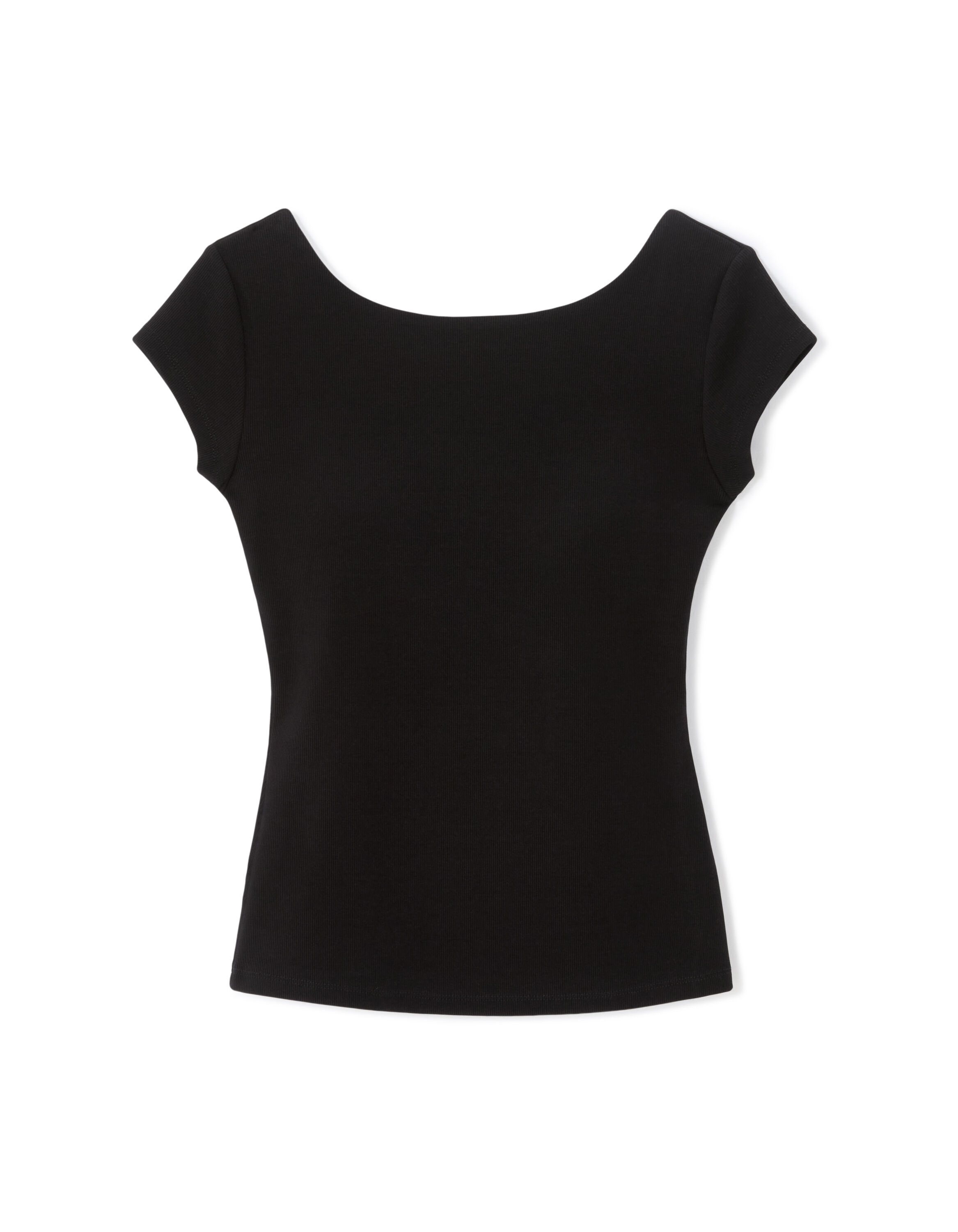 T-shirt avec brassière intégrée - noir