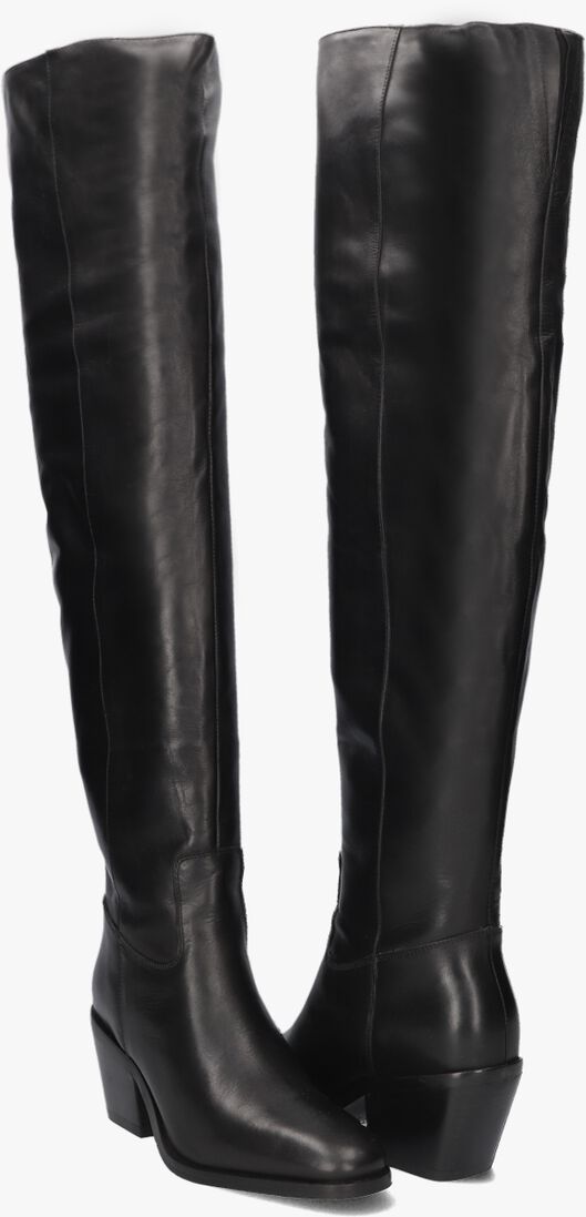 BRONX zwarte bronx overknee laarzen la-titude 14288