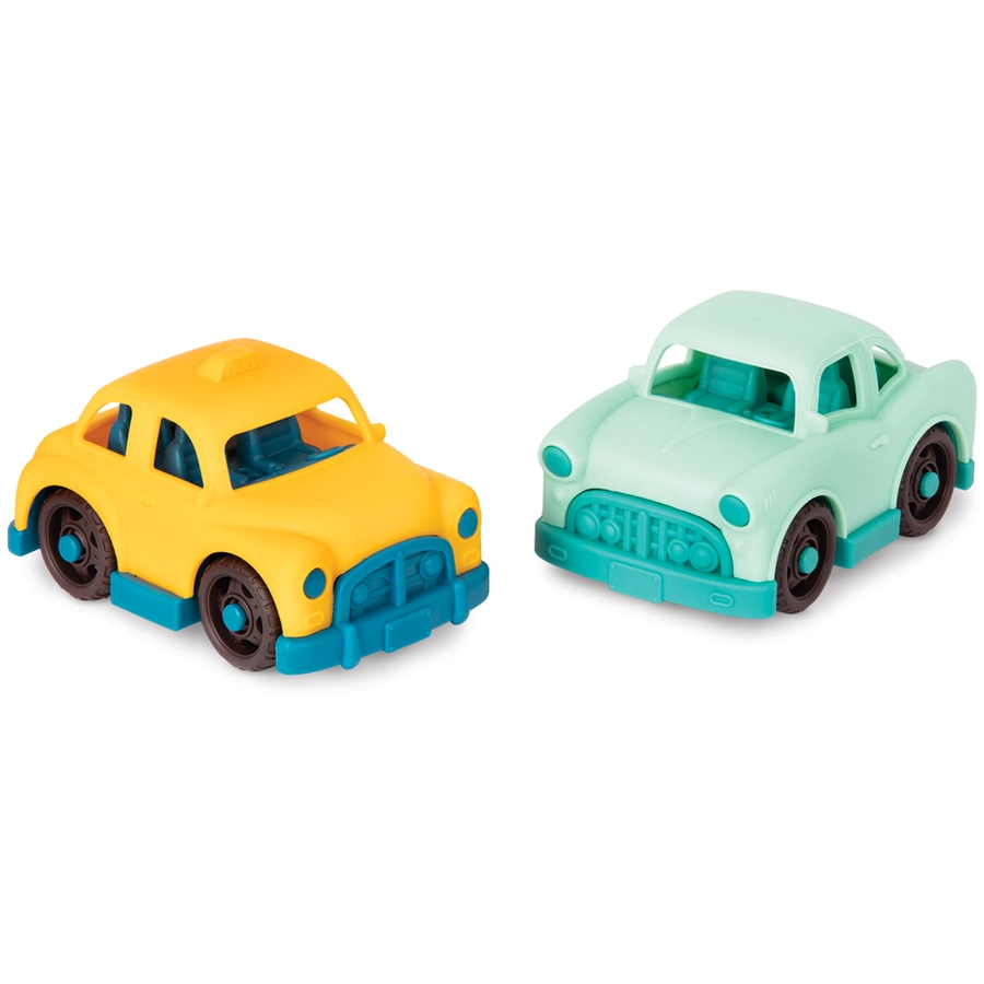 B.TOYS B. Happy Cruisers - Mini Auto Set 2 Mehrfarbig