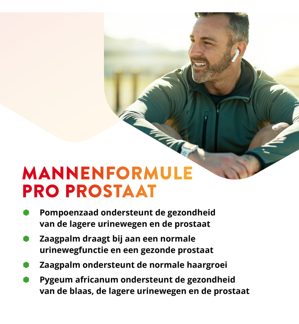 Vitals Mannenform pro prostaat (60 capsules)