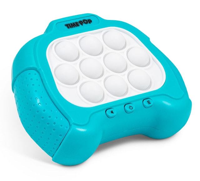 Time Pop Push Popper Game, Blue
