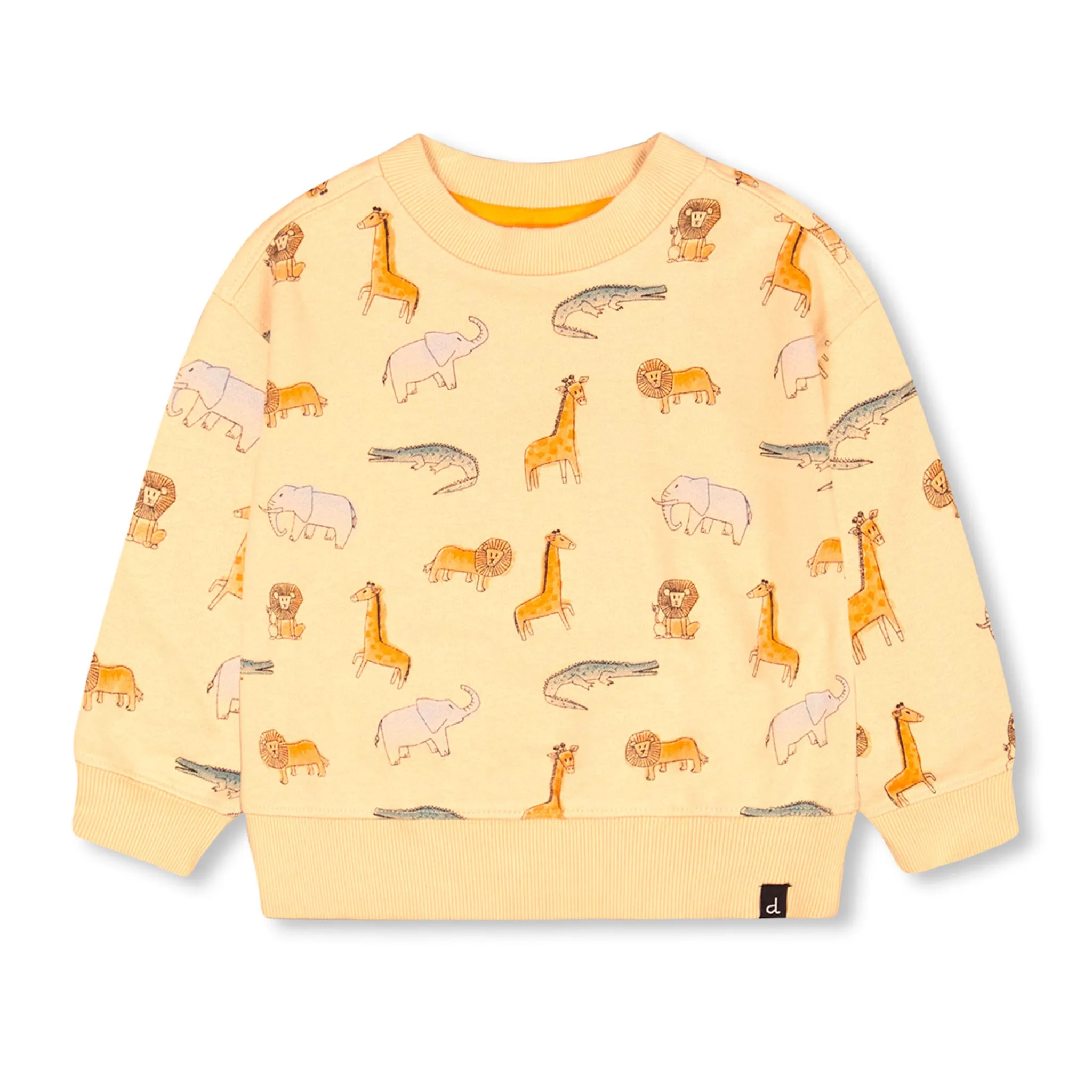 Deux par Deux Gilet Ouaté Imprimé Safari 3-6ans