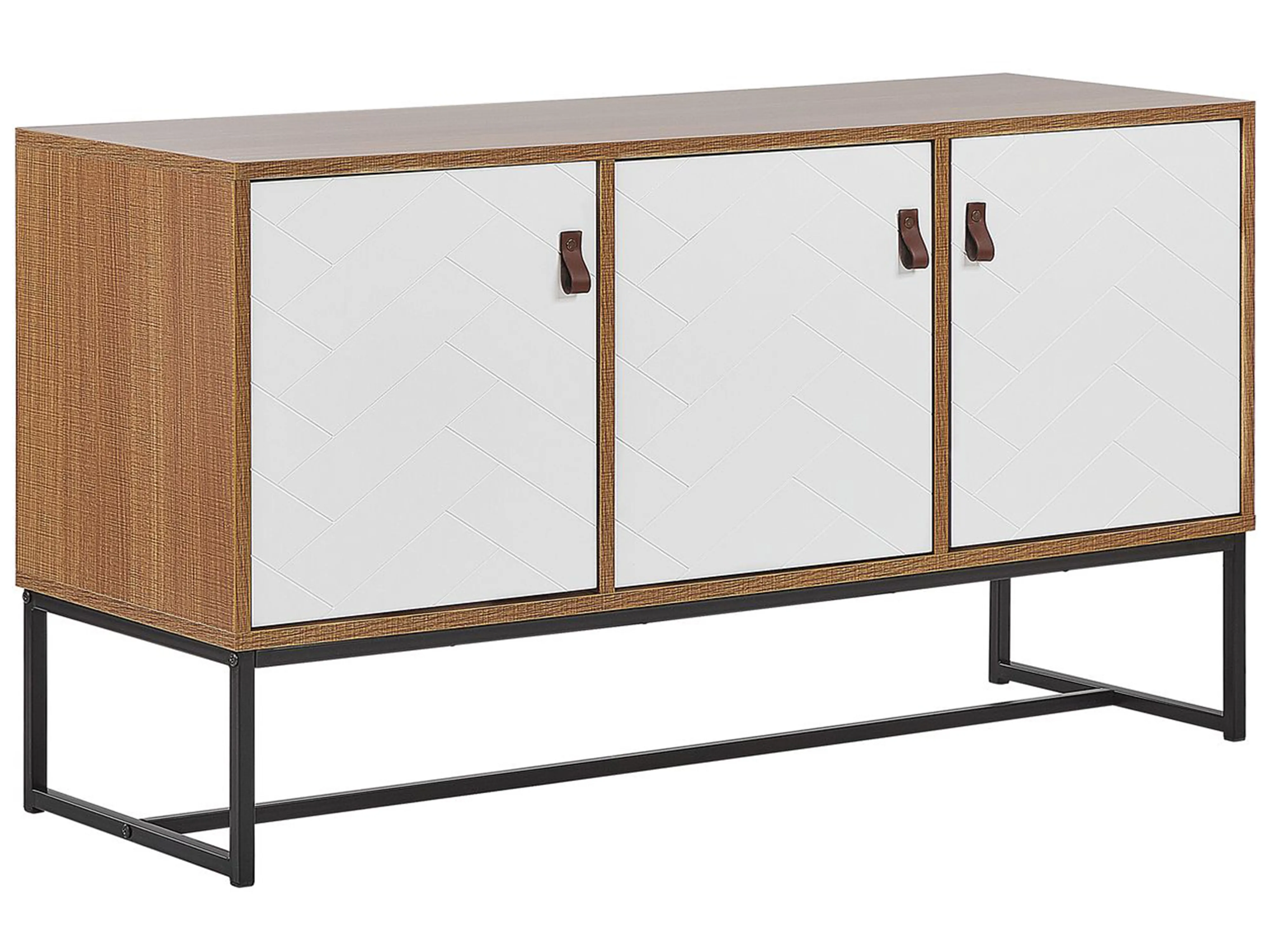Kast NUEVA Lichtbruin/wit