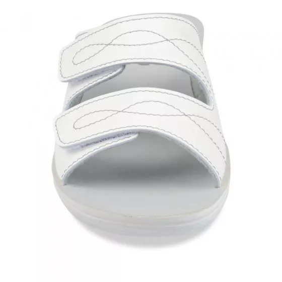 Mules BLANC INBLU