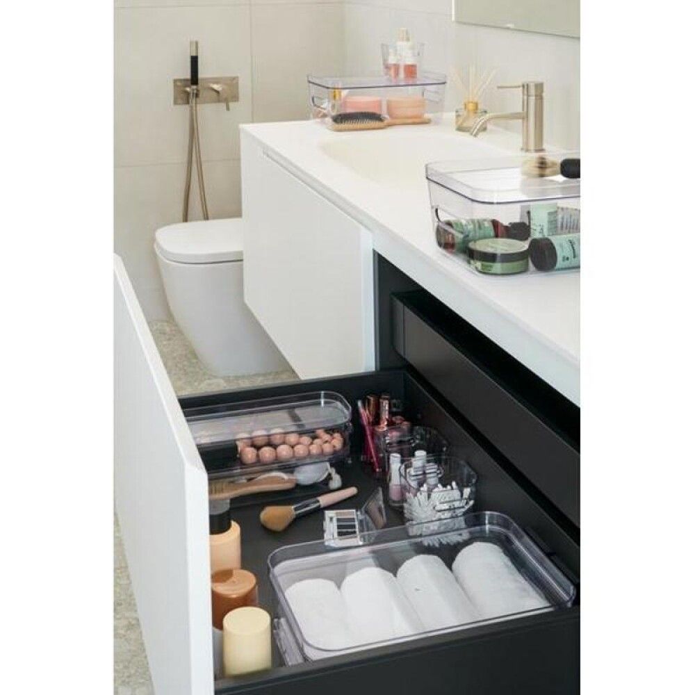 OPPBEVARINGSBOKS SMARTSTORE COMPACT SLIM TRANSPARENT