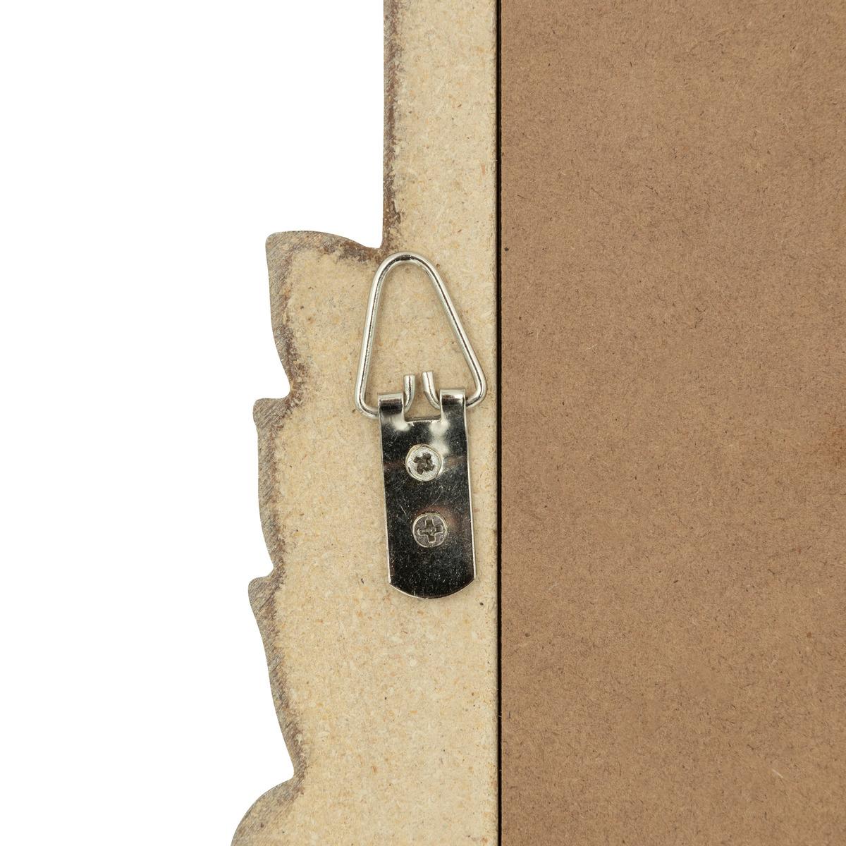 MIROIR MOULURE VICTORIA D.51X41CM