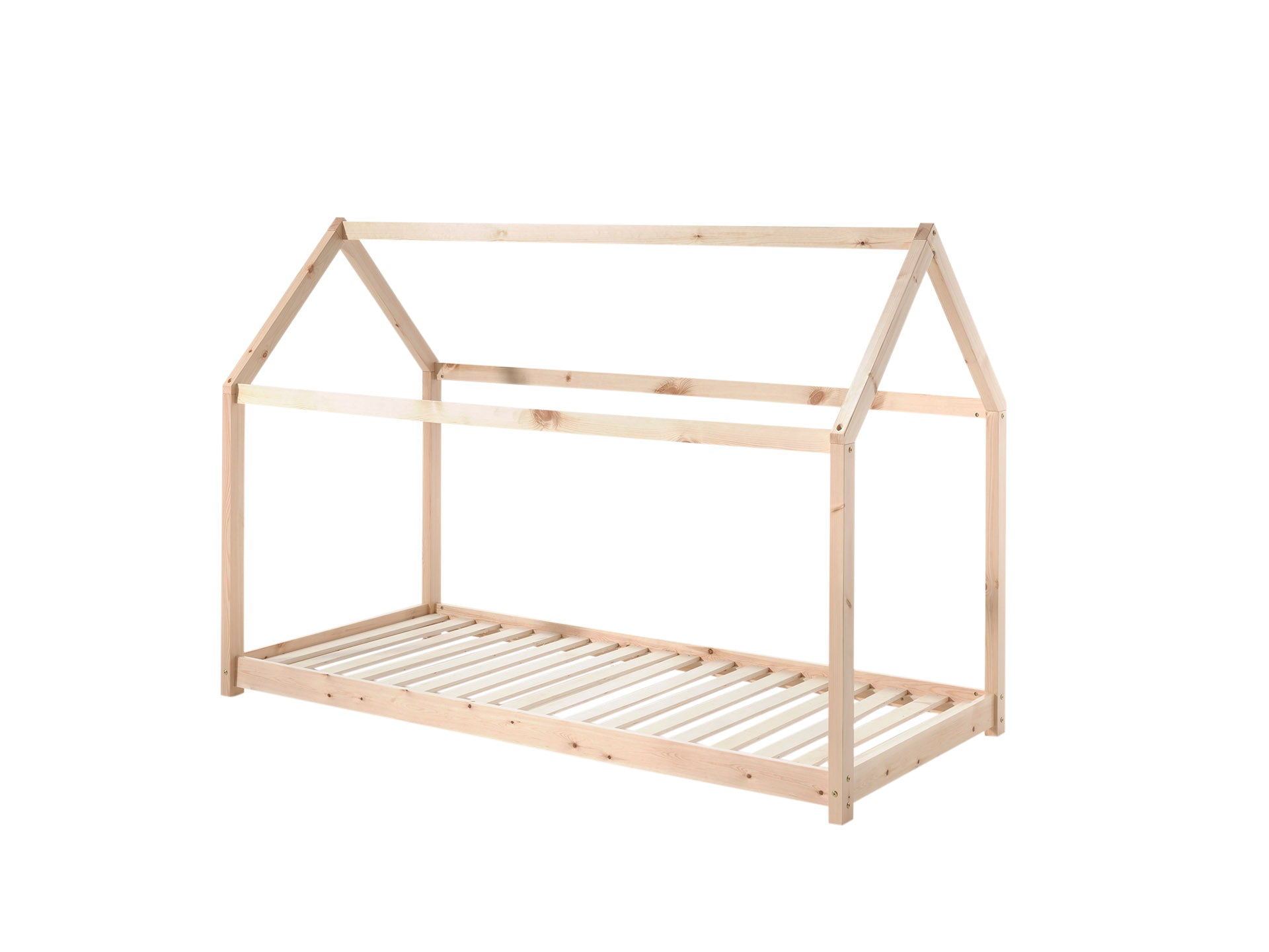 LUCEVI - Cabane Bed 90x200cm - Beige
