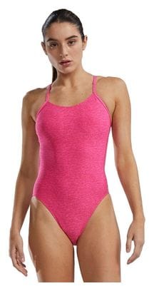 Maillot de Bain Tyr Durafast Elite Cutoutfit Lapped Rose Femme