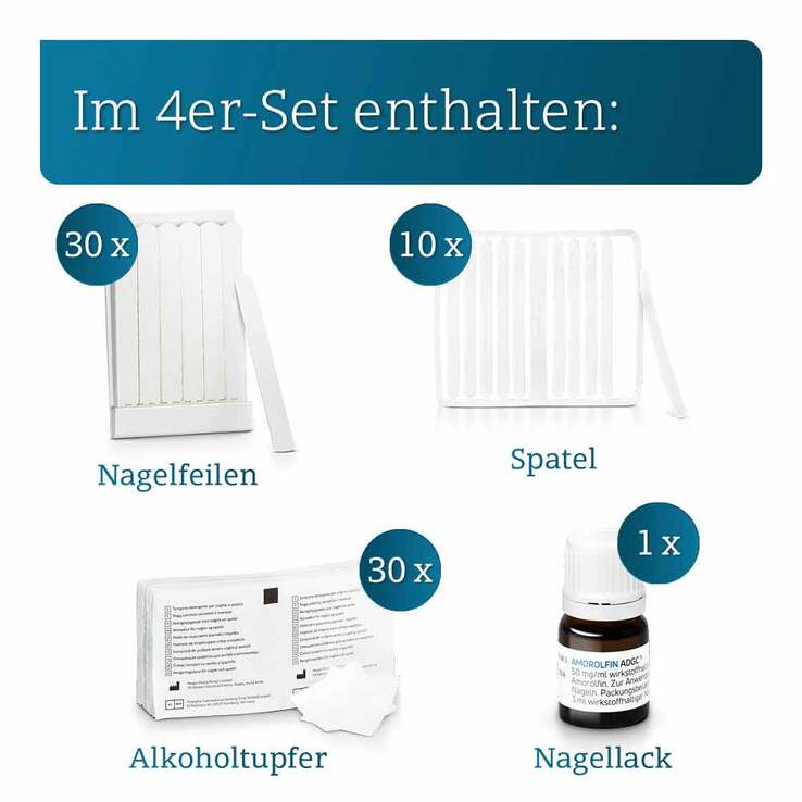 Amorolfin ADGC 50 mg / ml wirkstoffhalt.Nagellack, 3 ml