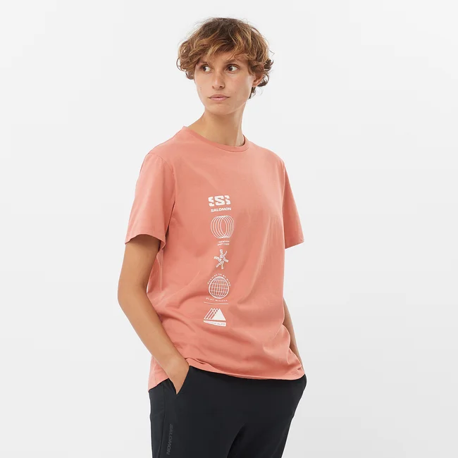 LOGO COMBO  Kurzarmshirt Damen