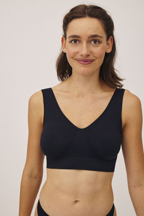 Magasin du Nord Collection Mellanie 2 S Seamless Bra Top Black