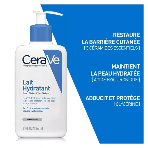 Loção Hidratante Facial e Corporal CeraVe 2x473ml