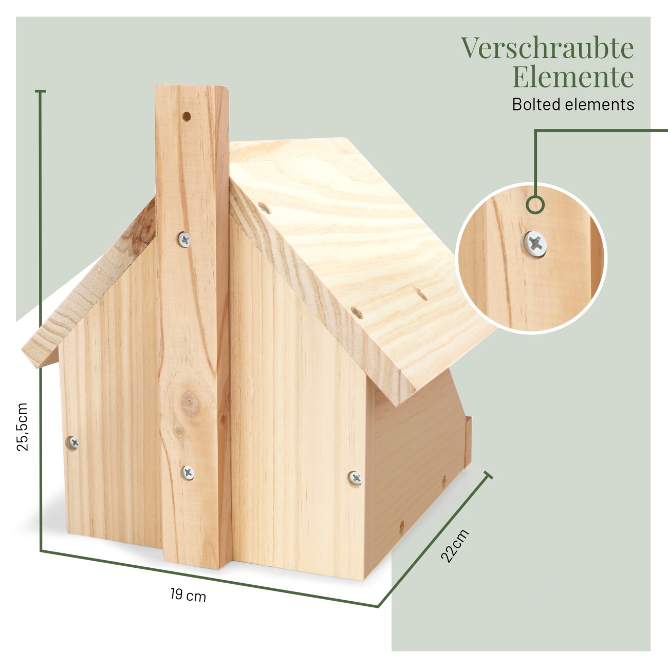 WILDLIFE HOME Amsel Nistkasten