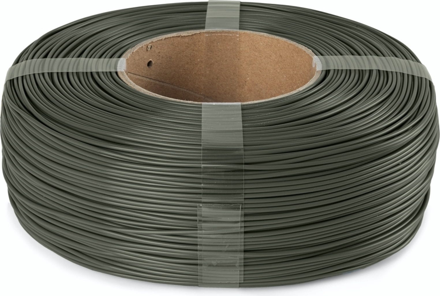 The Filament  ReFill PLA HS Moss Grey, 1,75 mm / 1000 g    Kosteneffizientes High Speed PLA ohne Spule in Moss Grey
