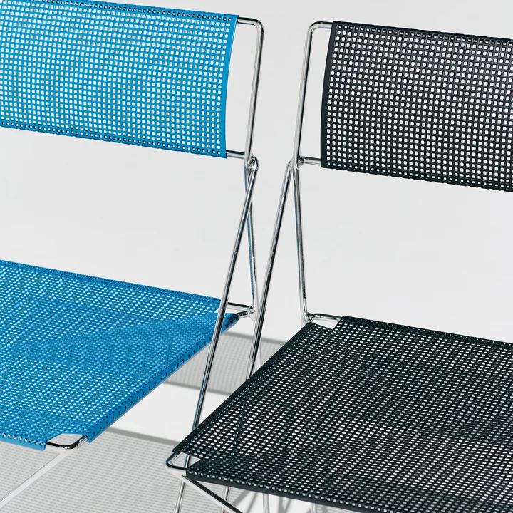 HAY - X-Line Stuhl, Indoor, verchromt / autumn green