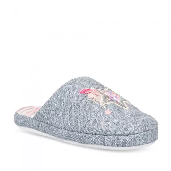 Chaussons BLEU LOVELY SKULL