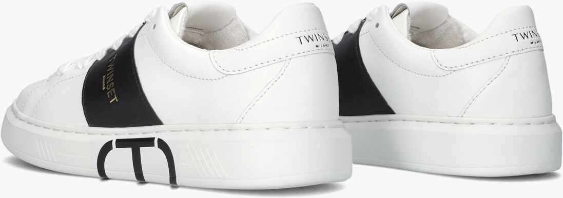 TWINSET MILANO witte twinset milano lage sneakers 241tcp010