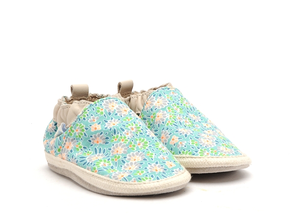 Robeez chaussons bebe sunny camp vert