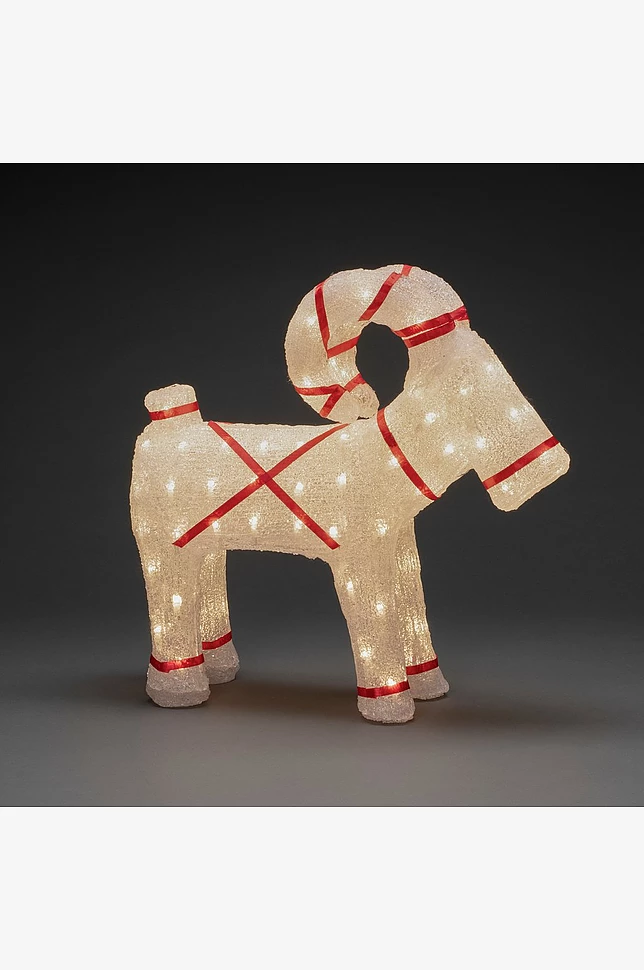 Julebukk LED høyde 48 cm
