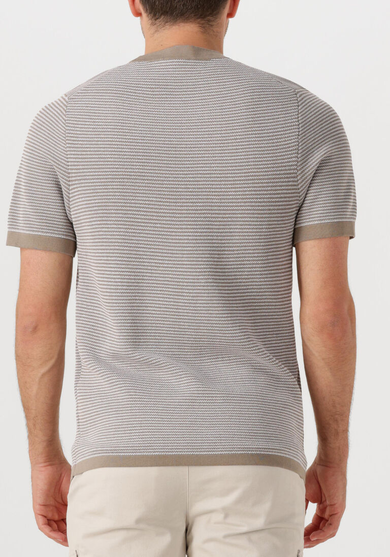 bruine drykorn t-shirt valentin 424043