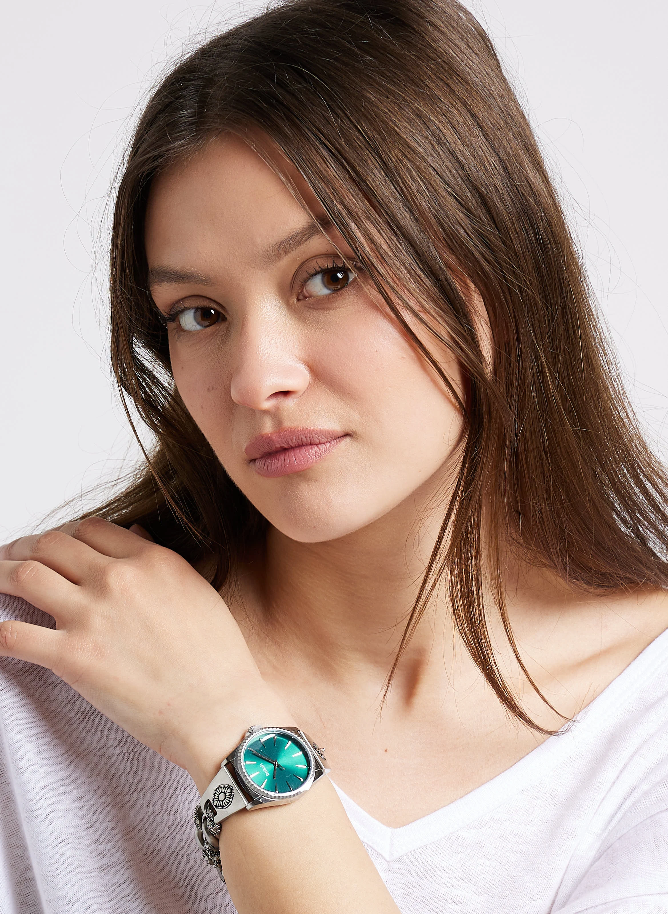 RESET - Montre en acier inoxydable | Vert