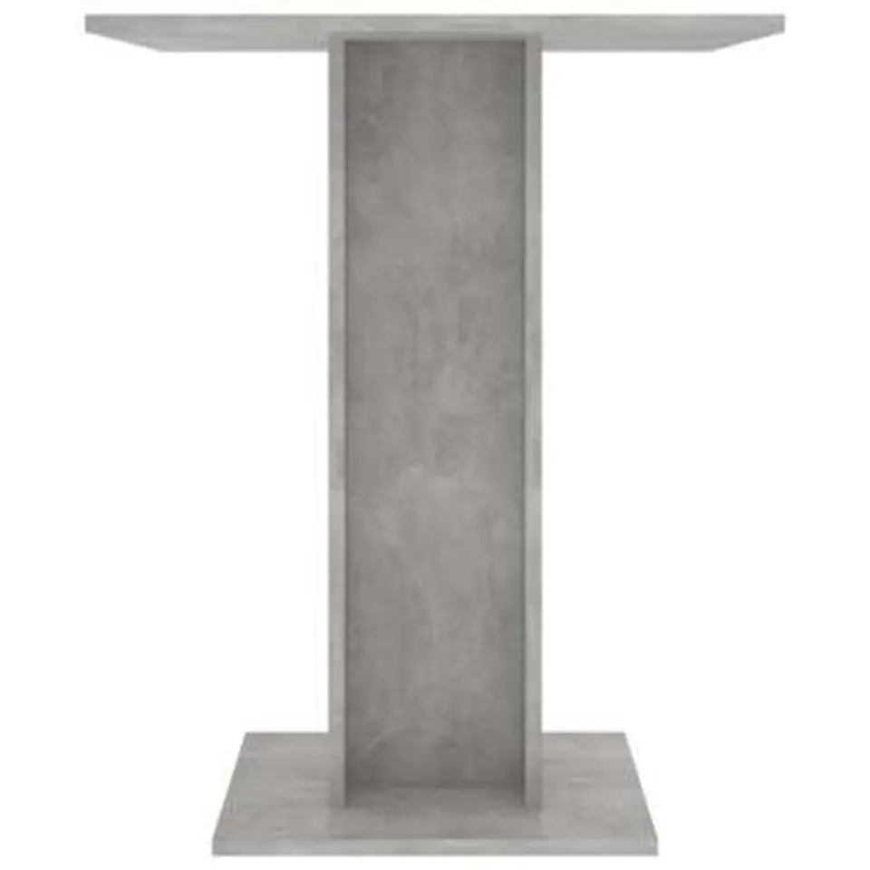 vidaXL - Bartafel - Grijs - Bewerkt hout