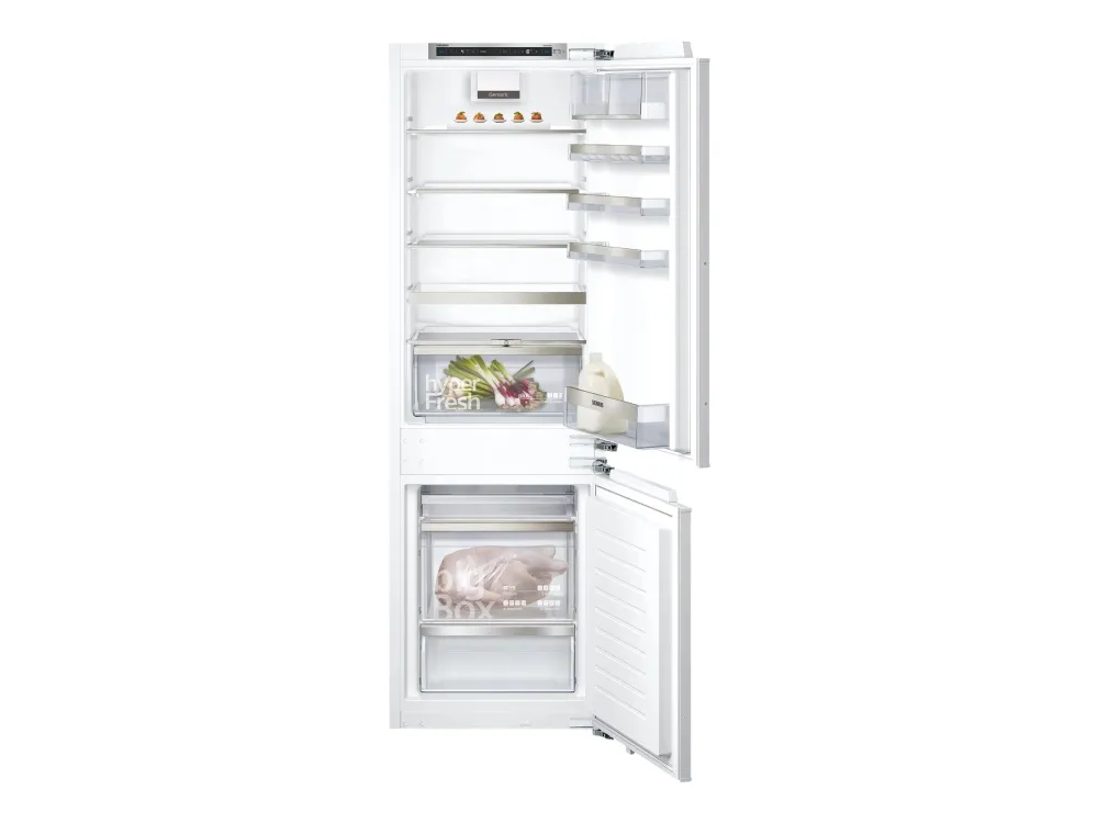 [OUTLET] - Siemens iQ500 KI86NADF0 integreret køle-/fryseskab - bredde: 56 cm - dybde: 55 cm - højde: 177.5 cm - 254 liter - Klasse F - Fladhængsel