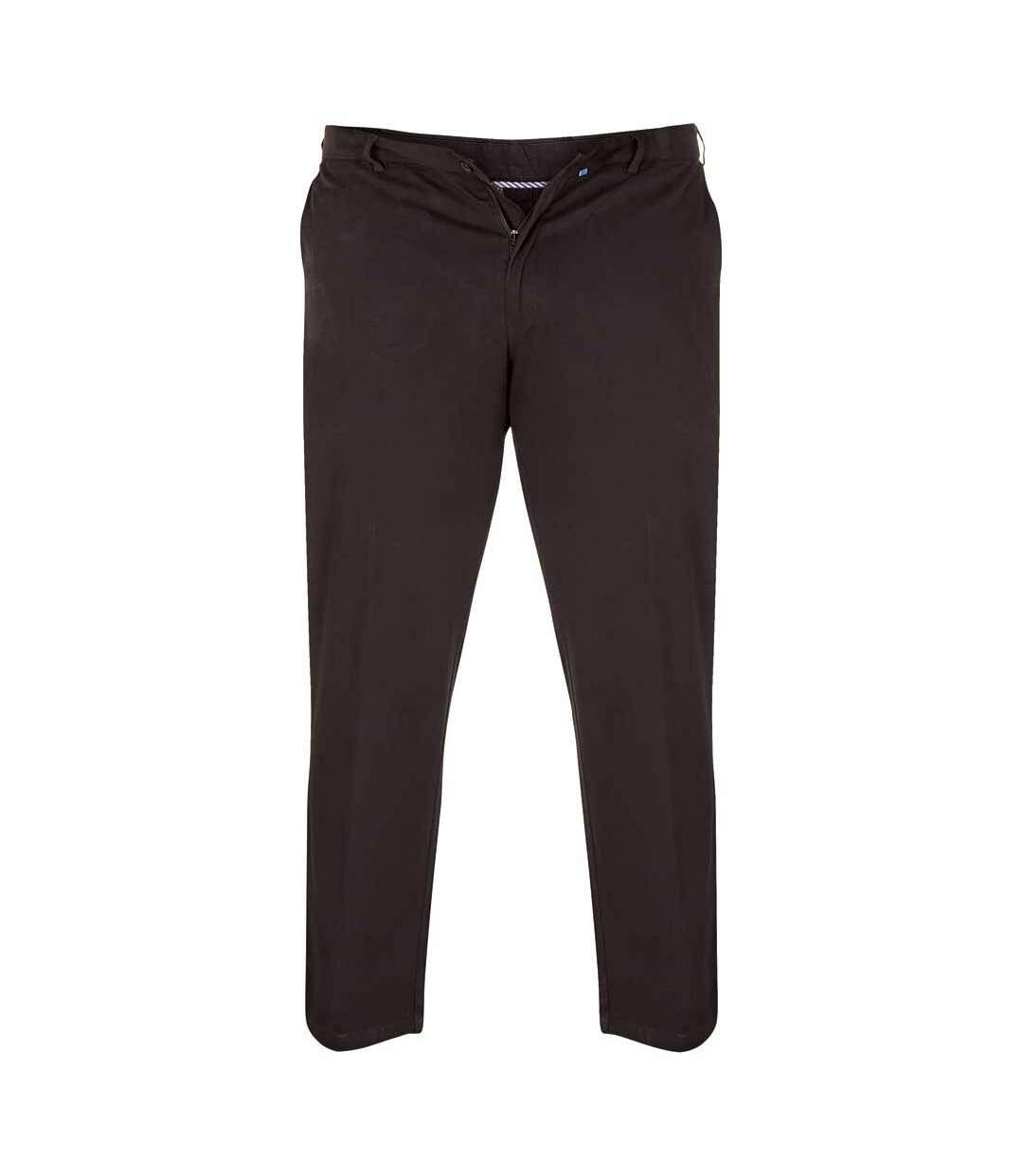 Duke - Pantalon chino BRUNO - Homme (Noir) - UTDC136