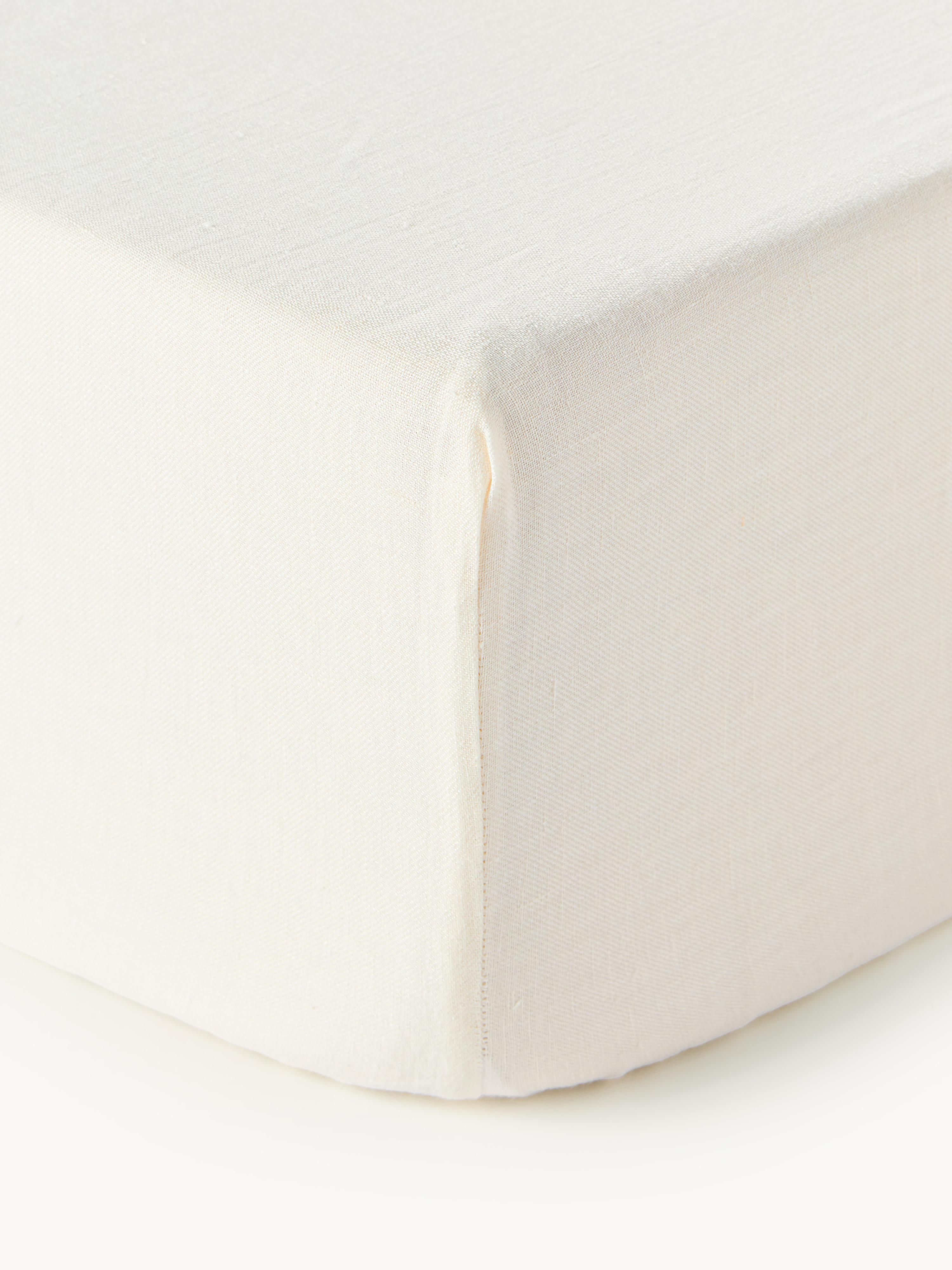 Boxspring hoeslaken Linna, linnen